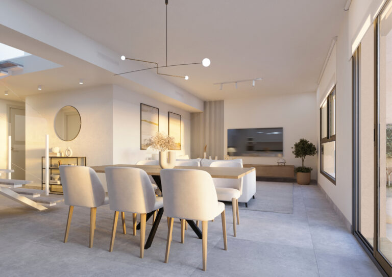 Duplex Penthouses for Sale in Calpe Near La Fossa