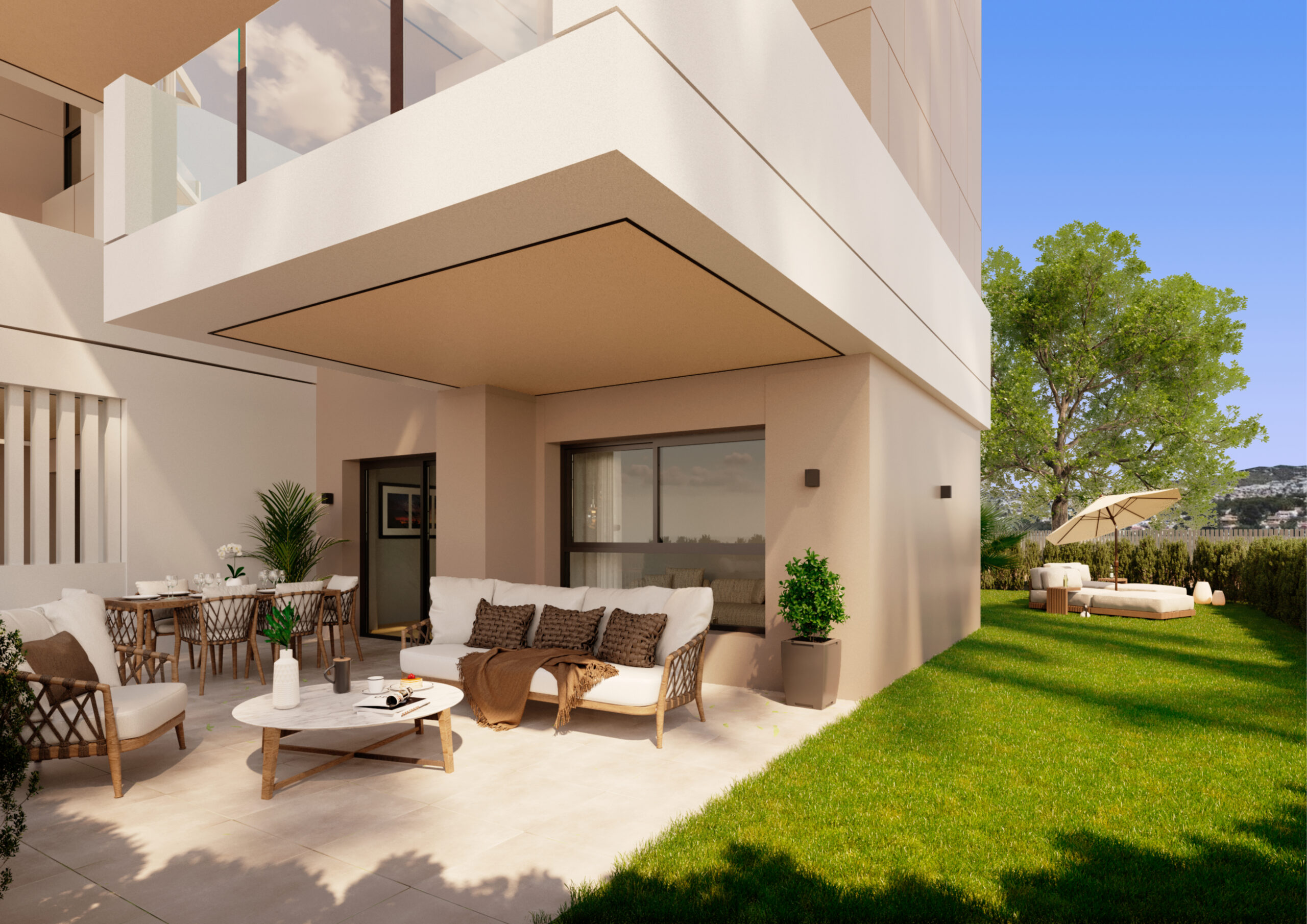 Innovative New-Build Apartments in Calpe with Bio-Health Zones, Paddle Court & Resort-Style Pools
