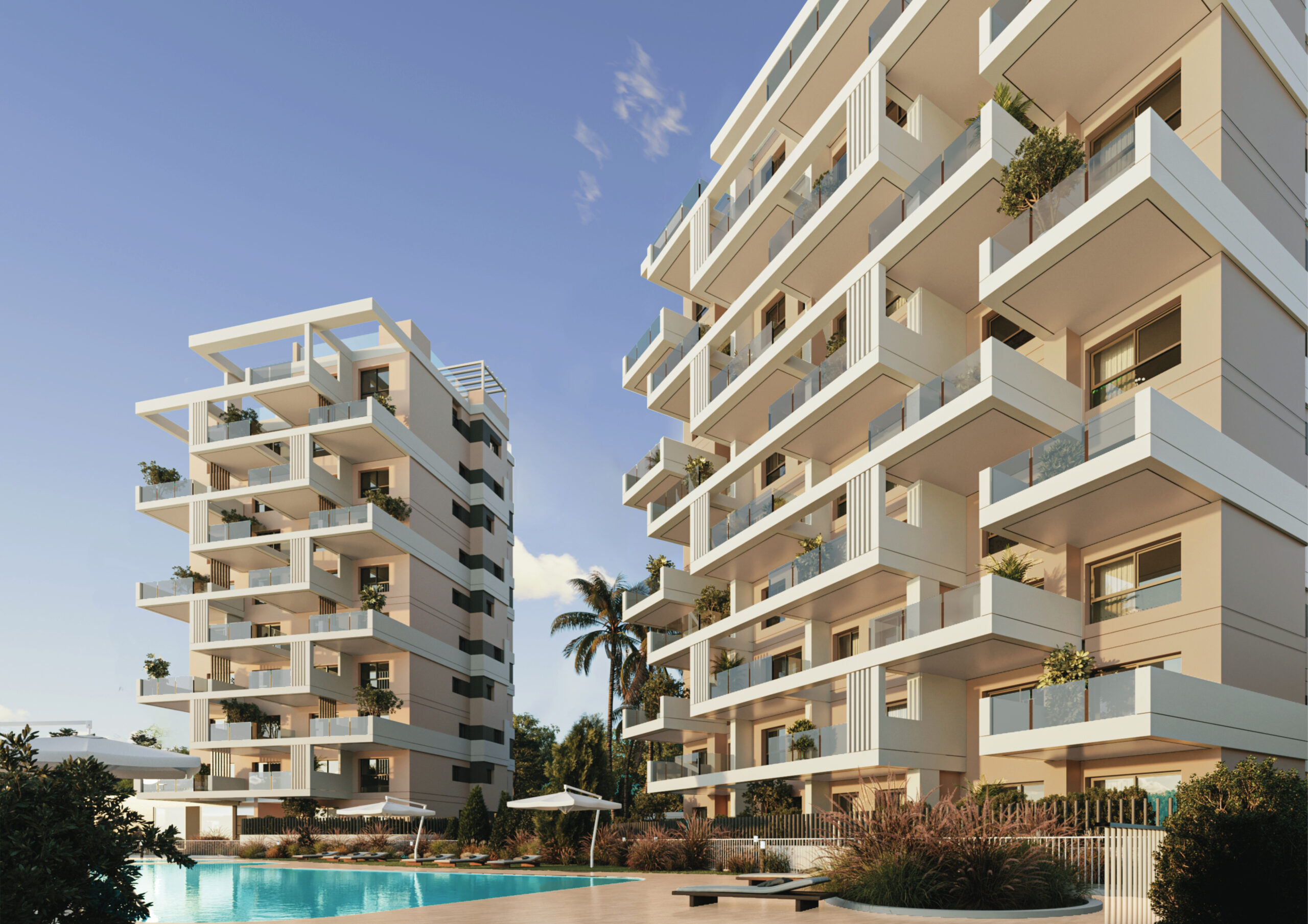 Innovative New-Build Apartments in Calpe with Bio-Health Zones, Paddle Court & Resort-Style Pools