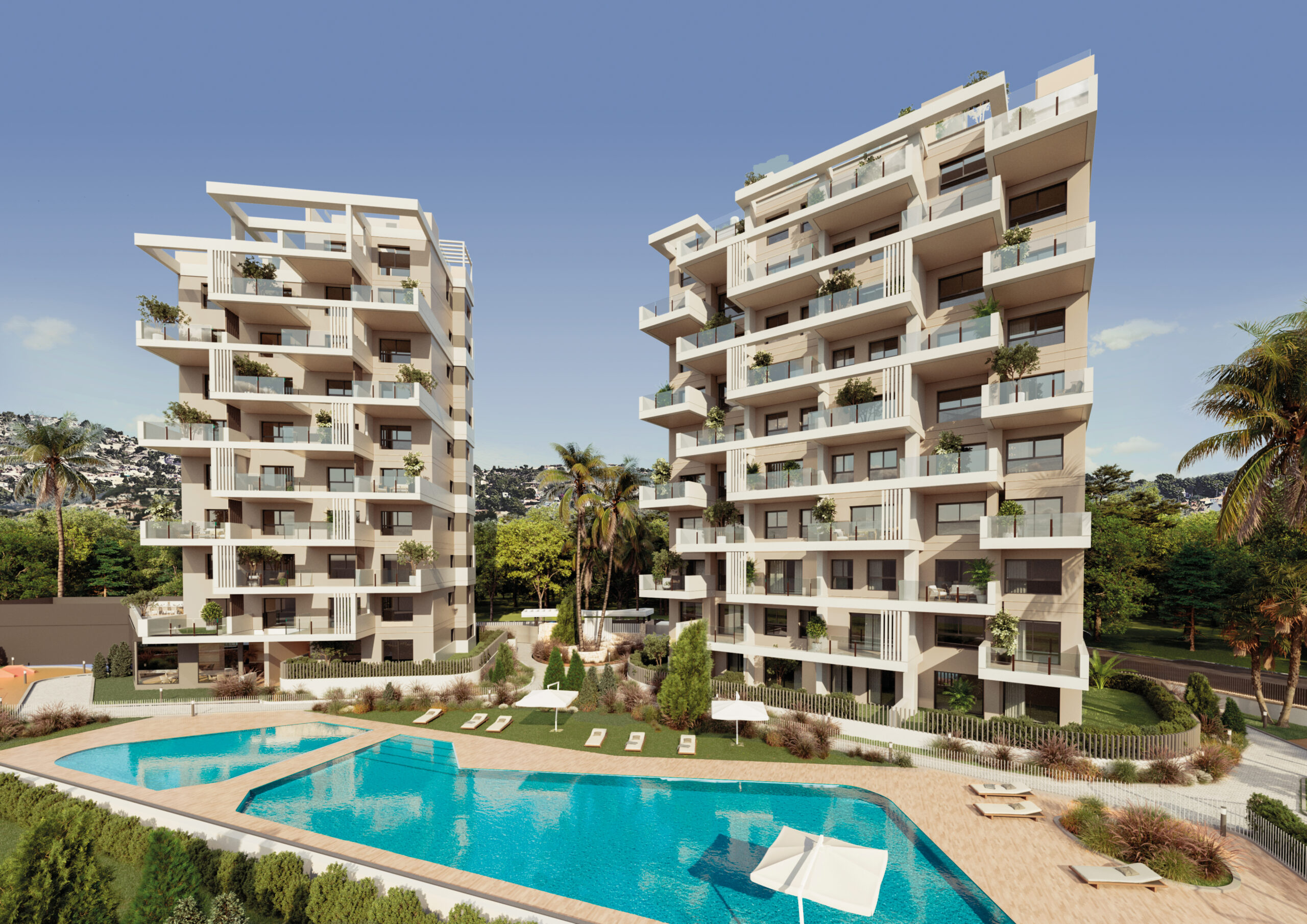 Innovative New-Build Apartments in Calpe with Bio-Health Zones, Paddle Court & Resort-Style Pools