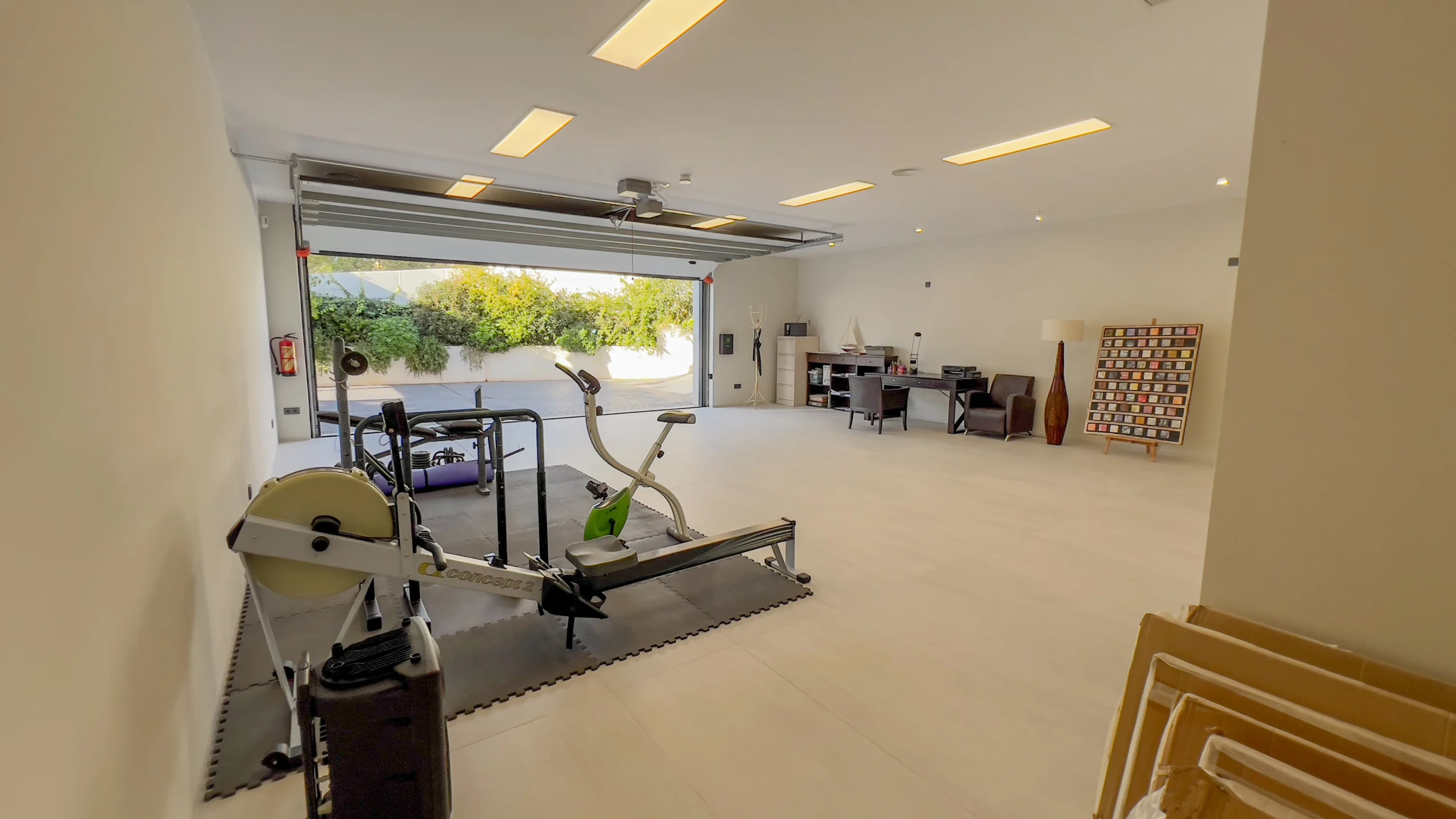 Aerial-style coastal perspective from first line villa in Altea Costa Blanca