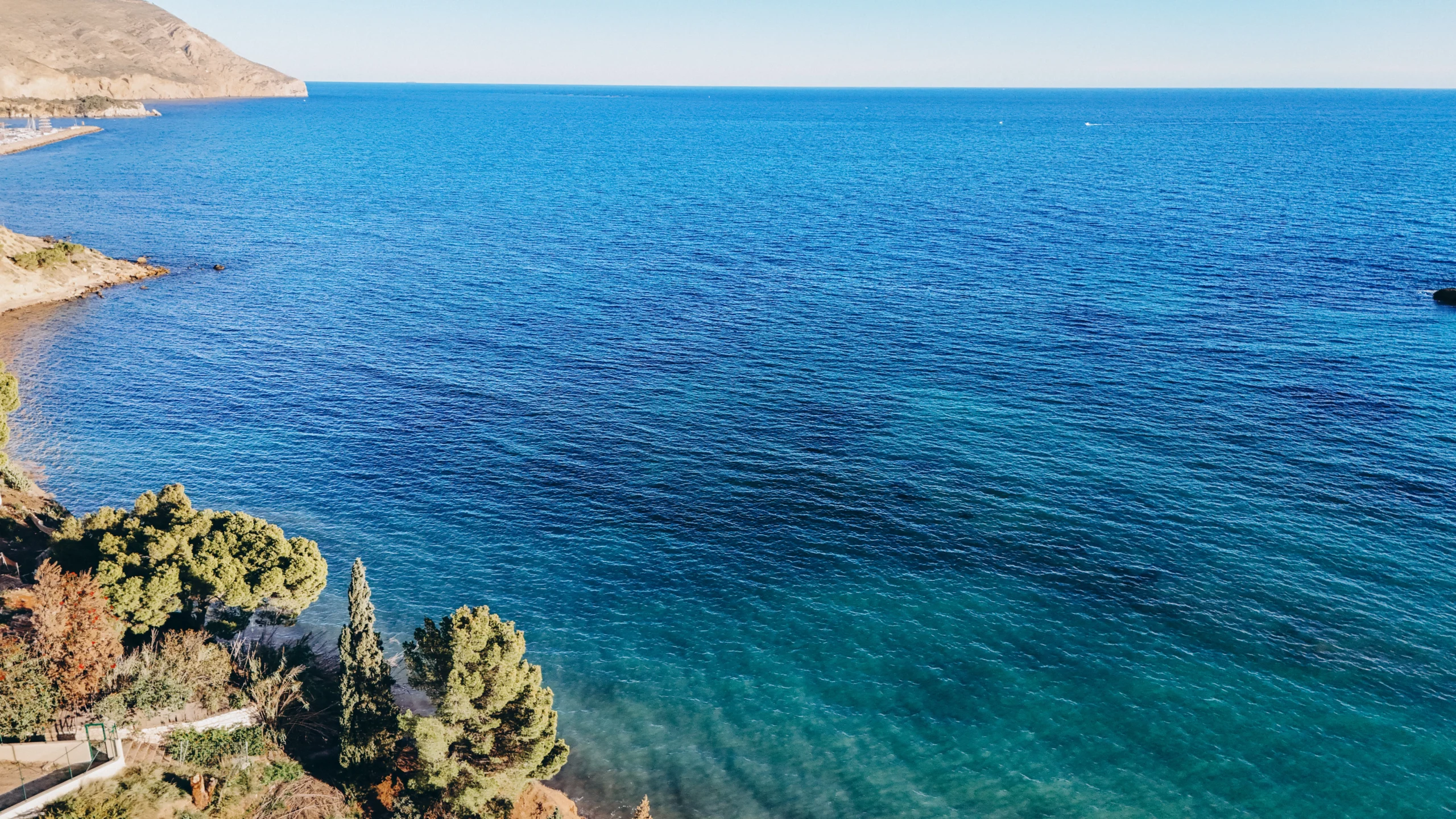 Panoramic Mediterranean sea views from luxury villa Altea