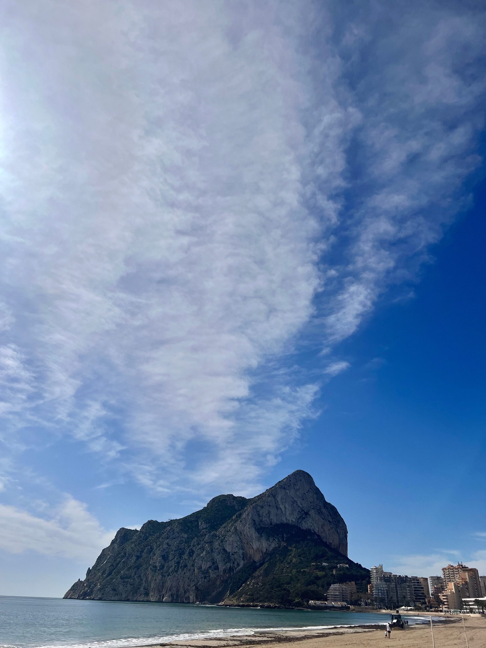 First Line Beach Penthouse with Panoramic Sea & Mountain Views for Sale in Calpe