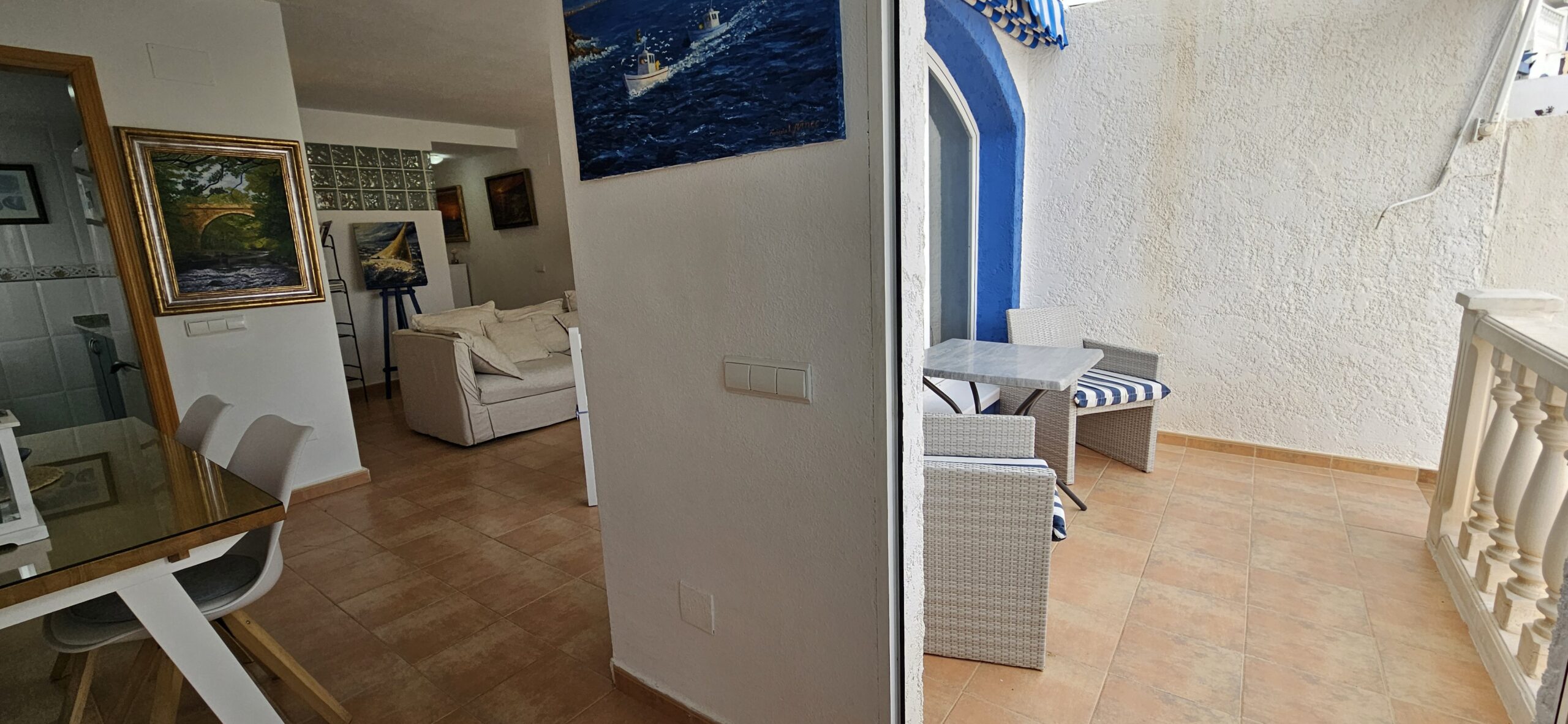 Bright Apartment with Spacious Private Terrace Near the Beach in a Popular Residential Complex, Calpe