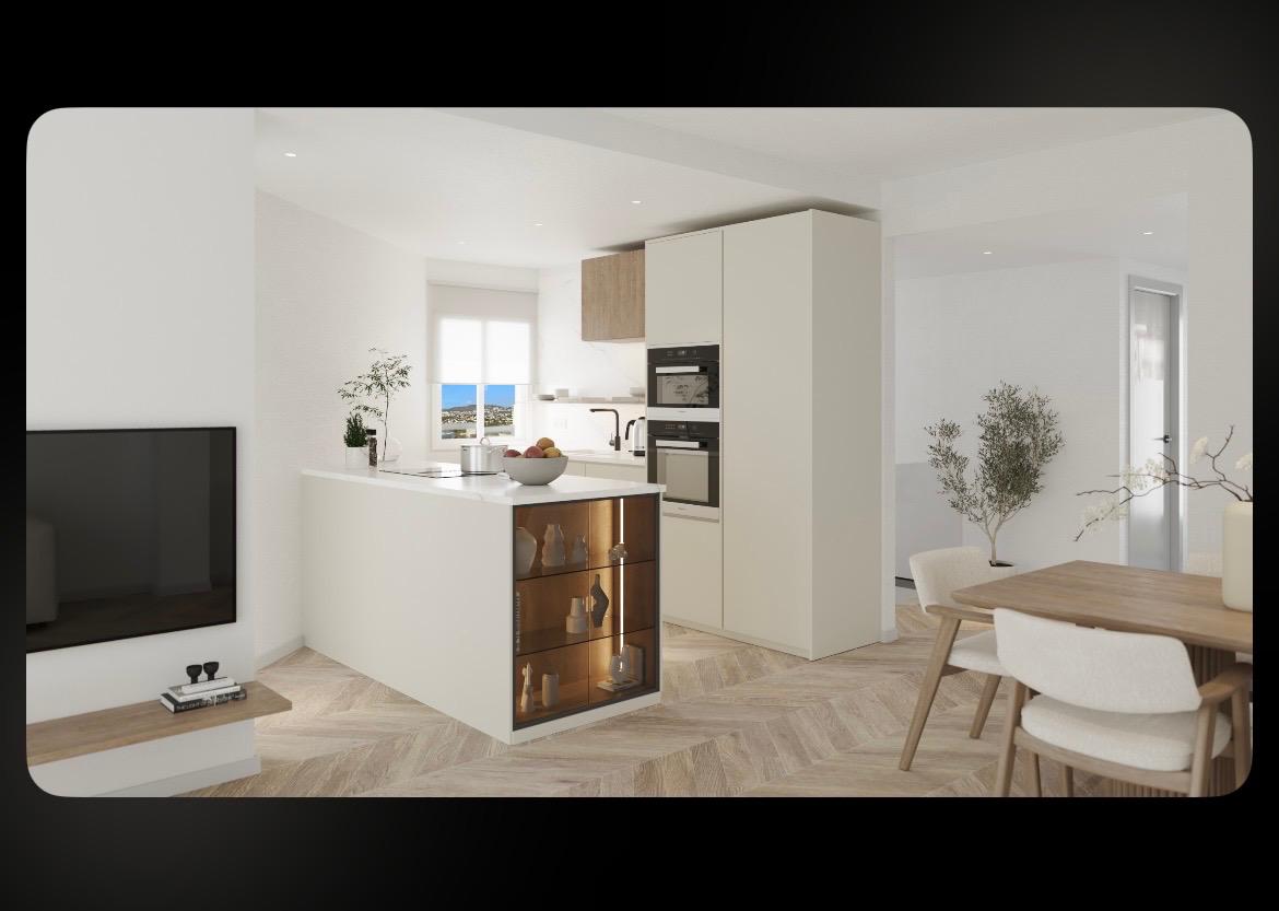 Modern Beachfront Duplex Penthouse with Panoramic Views, Calpe