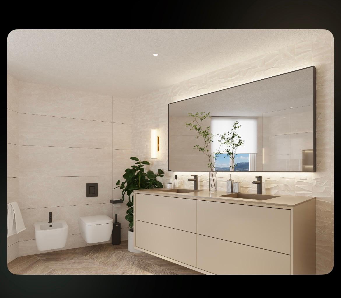 Modern Beachfront Duplex Penthouse with Panoramic Views, Calpe