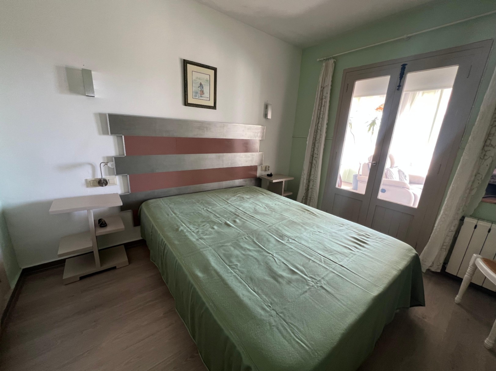 Bedroom with built-in storage at Mediterranean villa in Buena Vista Benissa