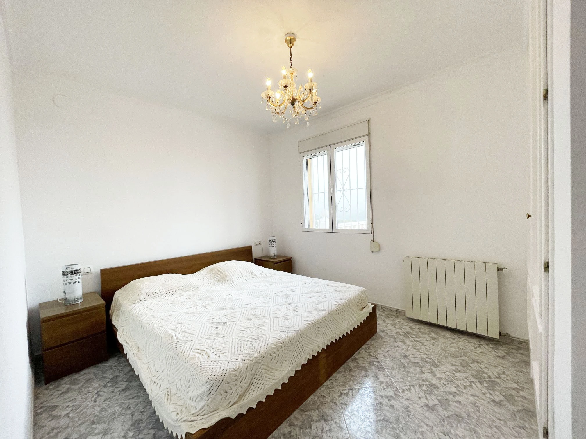 Double bedroom inside detached villa in Calpe