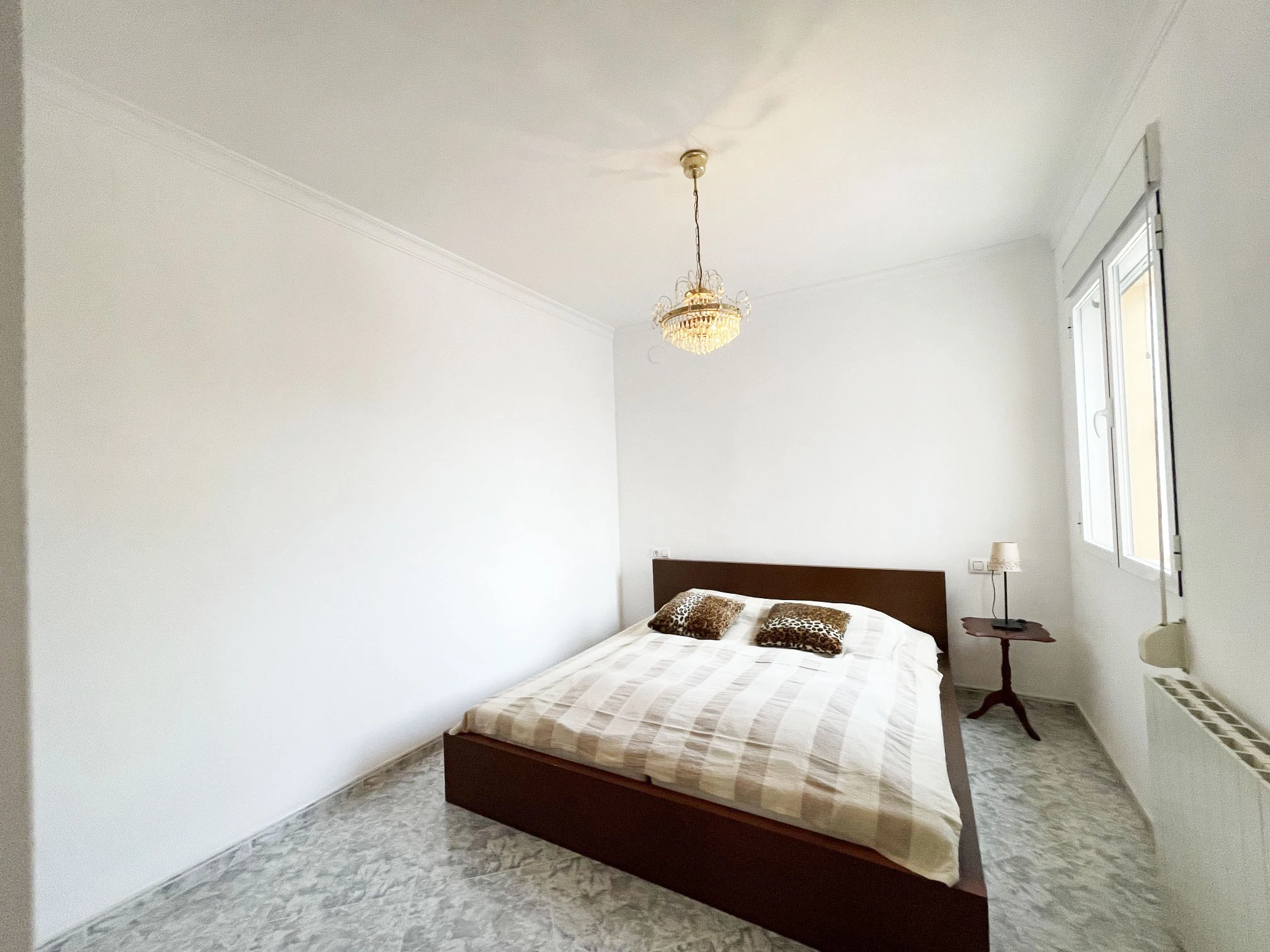Double bedroom inside detached villa with views in Calpe