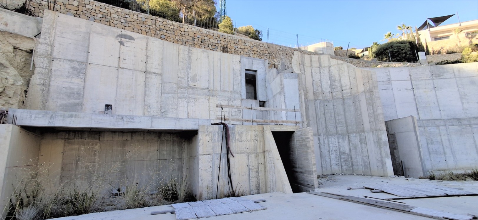 Luxury villa under construction in Racó de Galeno, Benissa