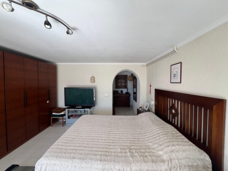 Main bedroom inside Mediterranean villa in Buena Vista Benissa