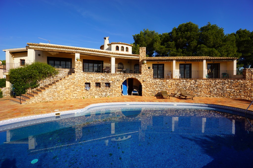 Unique Mediterranean Villa Close to the Beach in Calpe
