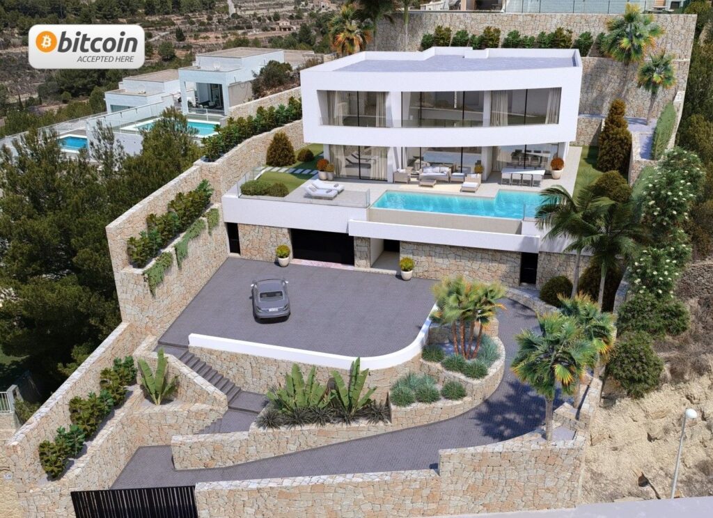 Luxury Modern Sea View Villa with Peñón Views in Calpe
