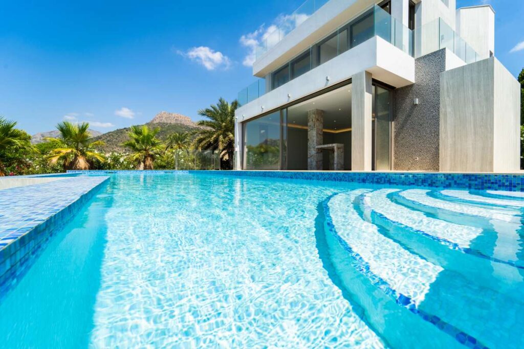 New-Build Luxury Villa with Panoramic Sea Views near Puerto Blanco Marina in Calpe