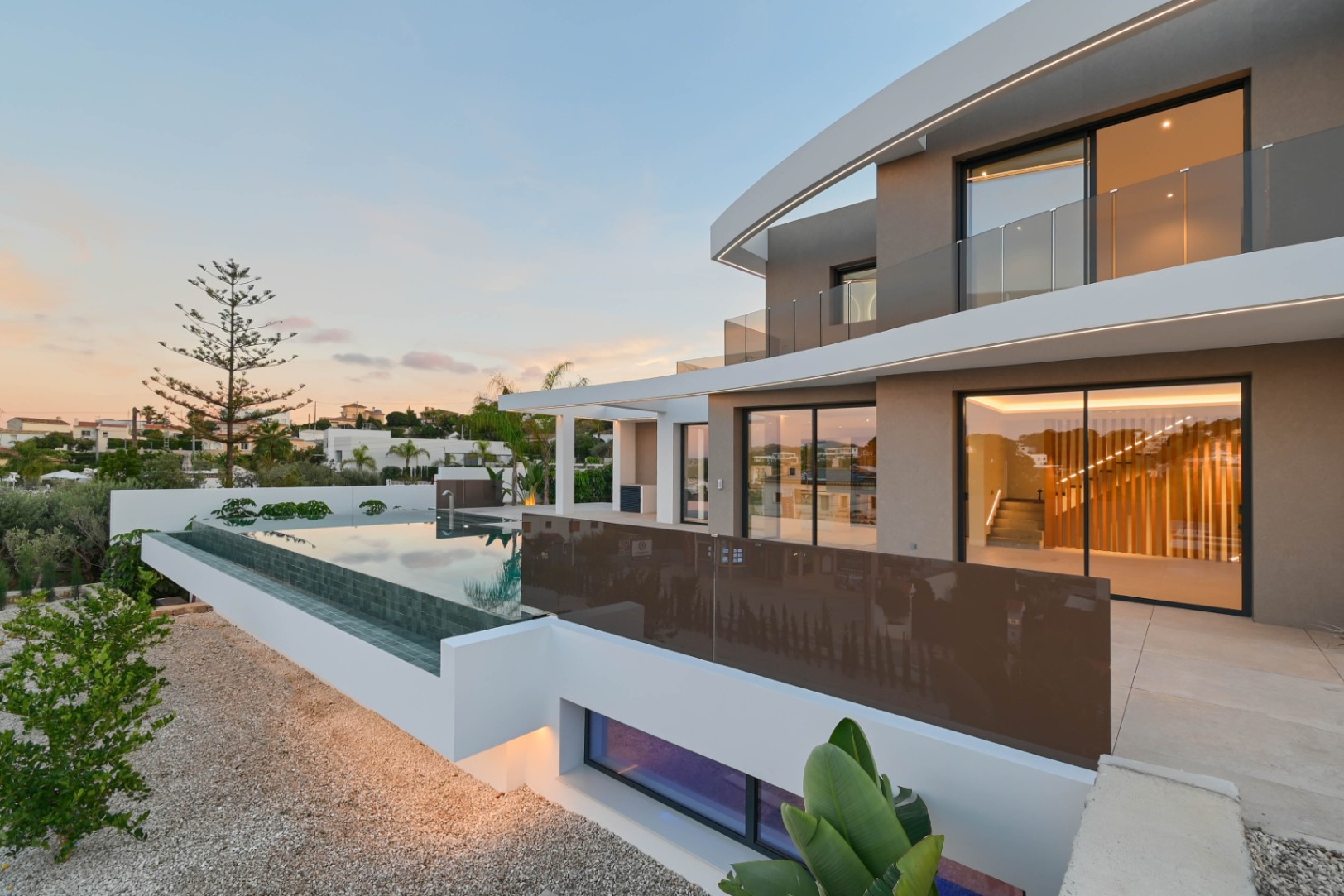 Newly built luxury villa with infinity pool near La Fustera Beach in Benissa