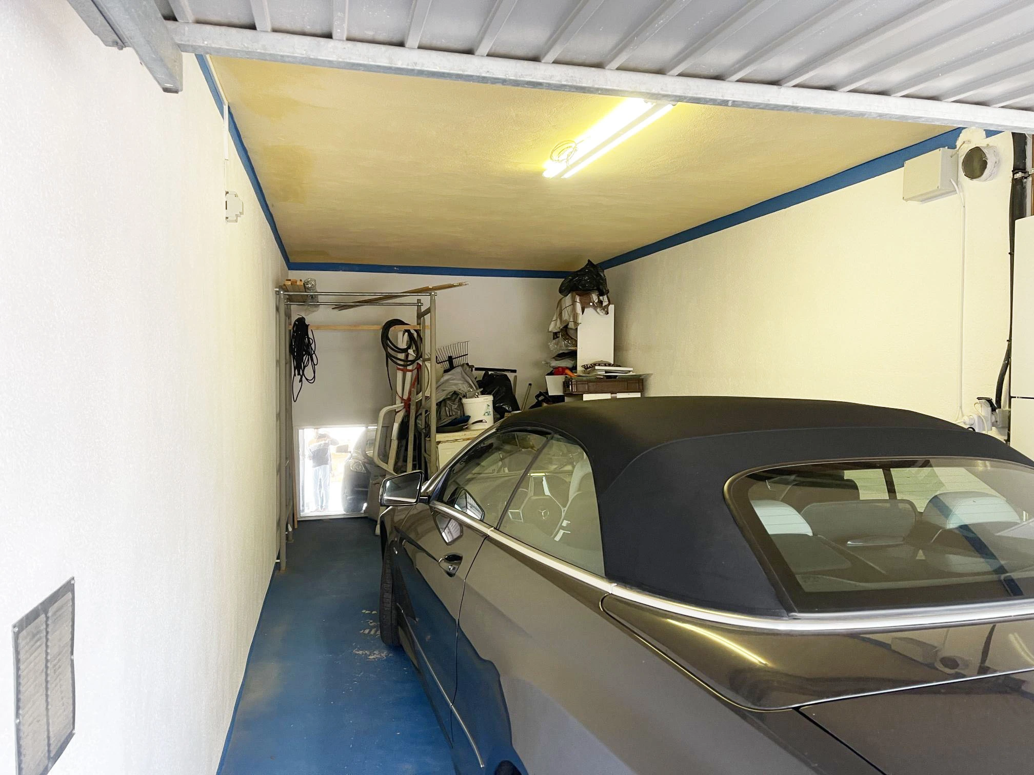 Private garage at detached villa in Calpe
